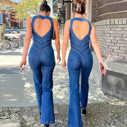 HEARTED RETRO JUMPSUIT